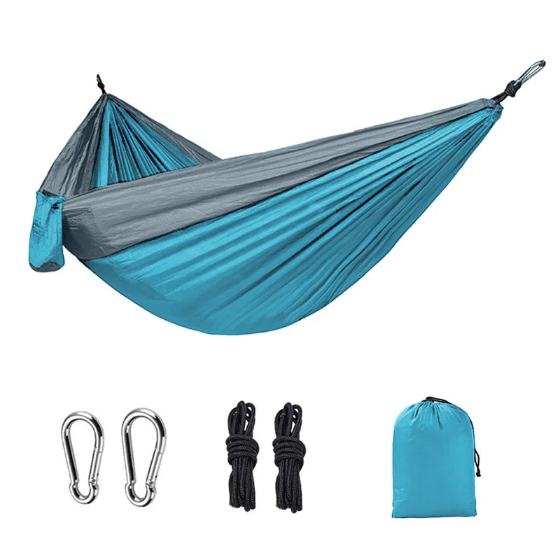 Single Person Draagbare Outdoor Camping Hangmat van Nylon