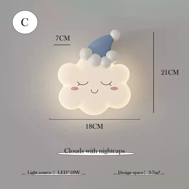 RomanticCloud - Wall Lamp Children's Room Princess Style