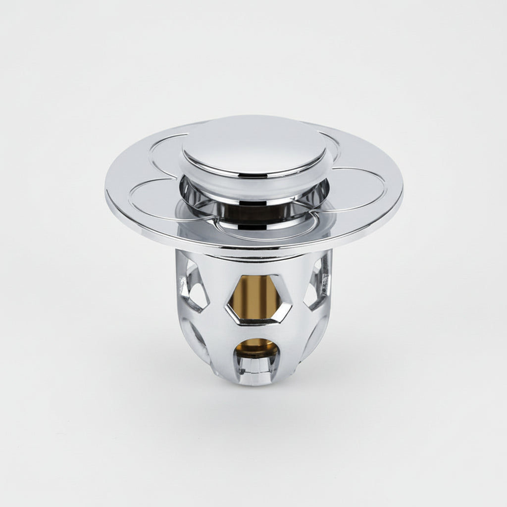 Tampão Universal para Fuga em Lavatório Anti-Entupimento e Resistente a Odores