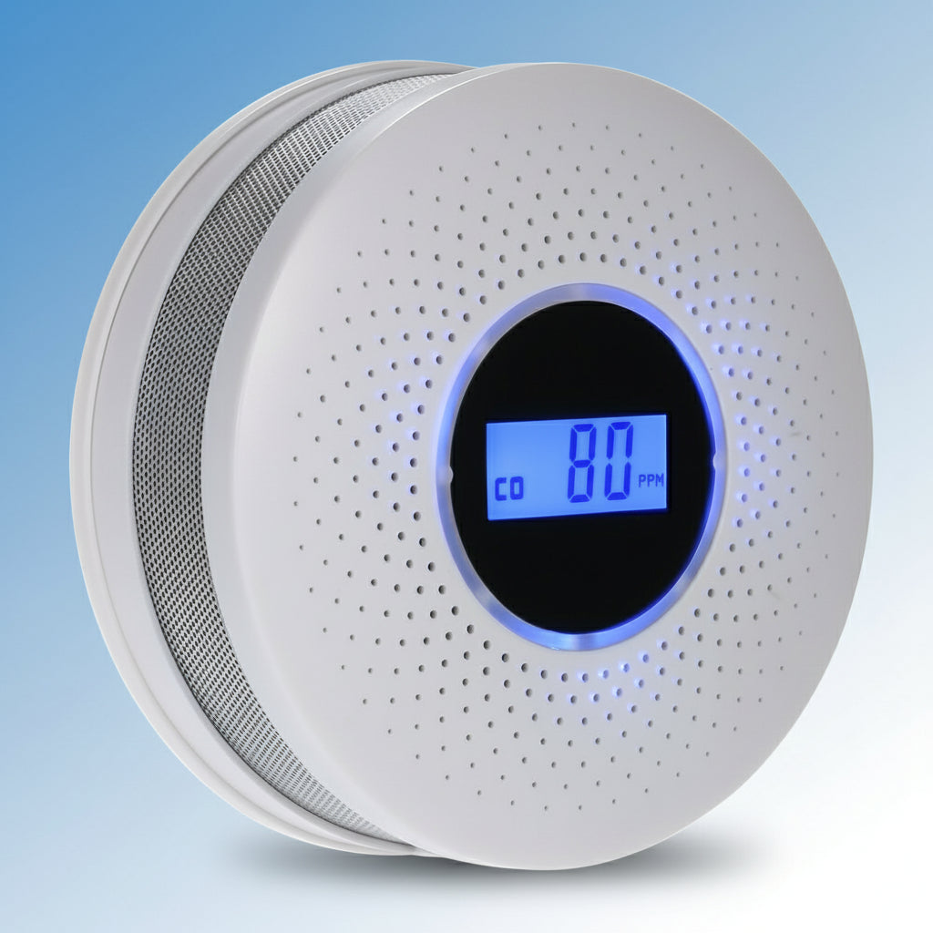 Smoke and Carbon Monoxide Detector 2-in-1 Long Battery Life Safety Device 0