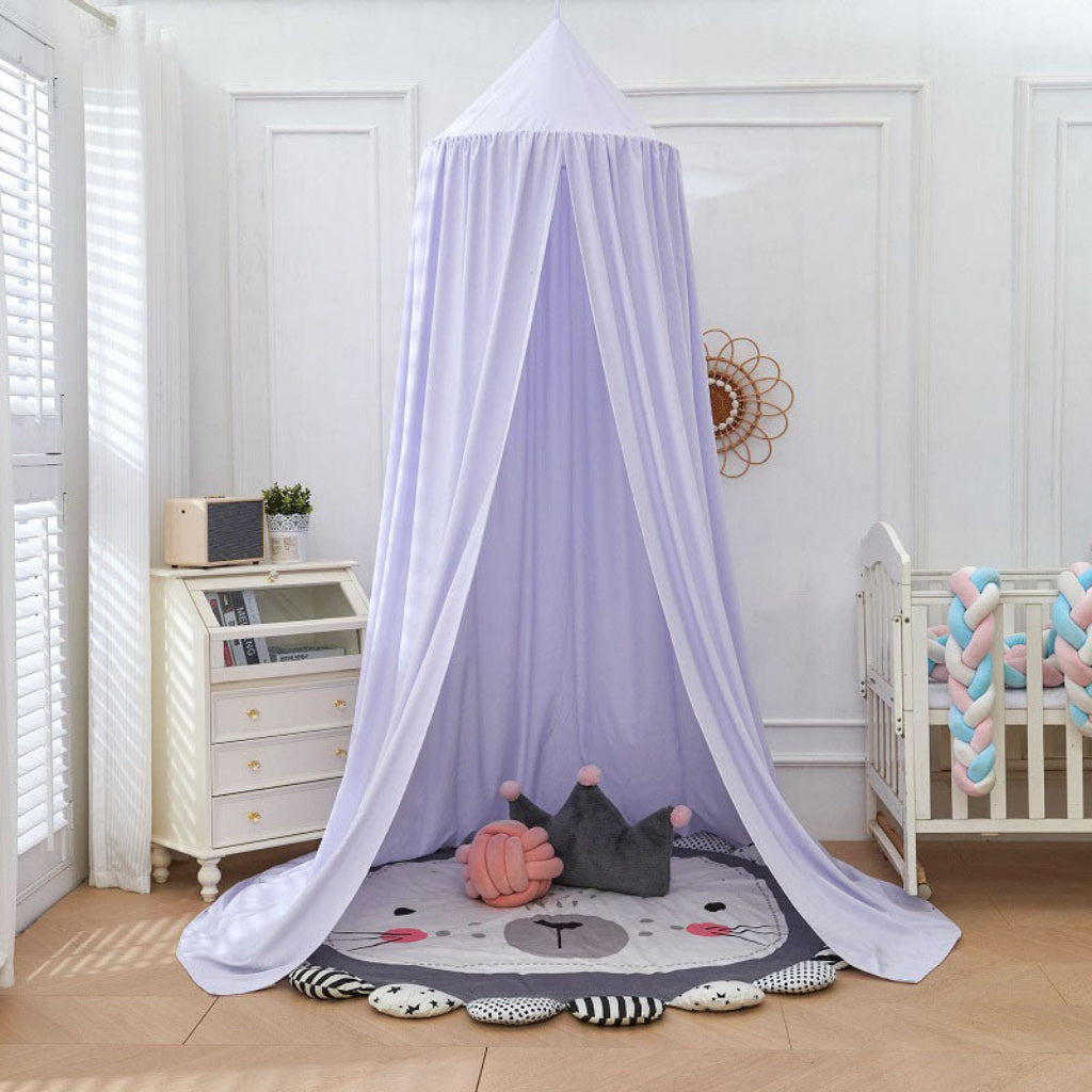 Soft Bed Canopy for Kids Room Dreamy Hanging Decor Lightweight Fabric 12