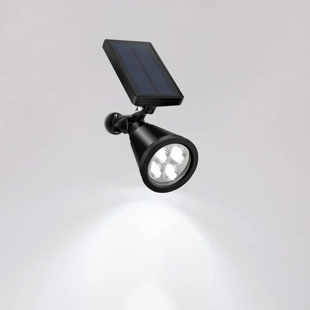 LawnGlow – Faretto da Terra Solare a LED – Illuminazione da Giardino Impermeabile con Spettacolo LED Colorato