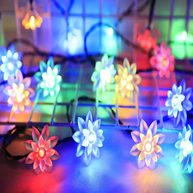 GlowBlossom – LED Peach Blossom Ambient Lighting for Indoor & Outdoor, Decorative Party Lighting
