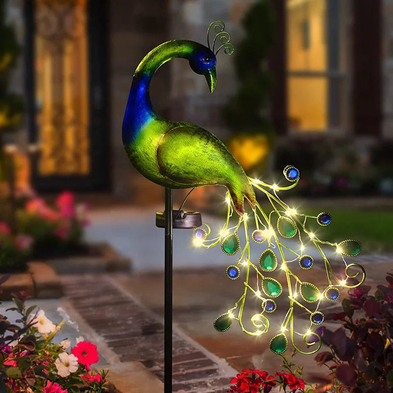 SolarGlow - Waterproof LED Garden Lamp with Decorative Design – Perfect for Outdoor & Garden