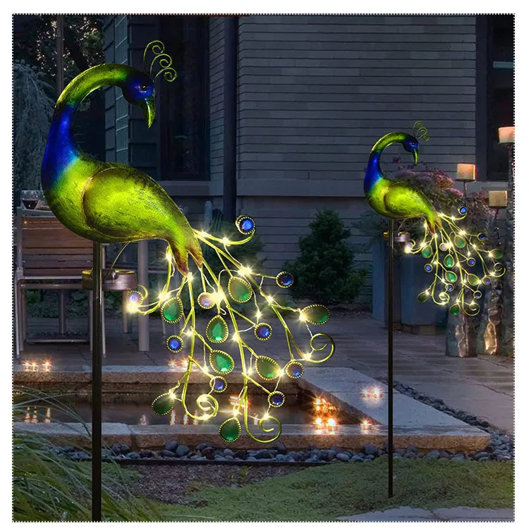 SolarGlow - Waterproof LED Garden Lamp with Decorative Design – Perfect for Outdoor & Garden