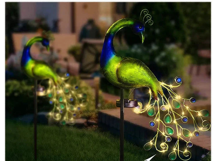 SolarGlow - Waterproof LED Garden Lamp with Decorative Design – Perfect for Outdoor & Garden