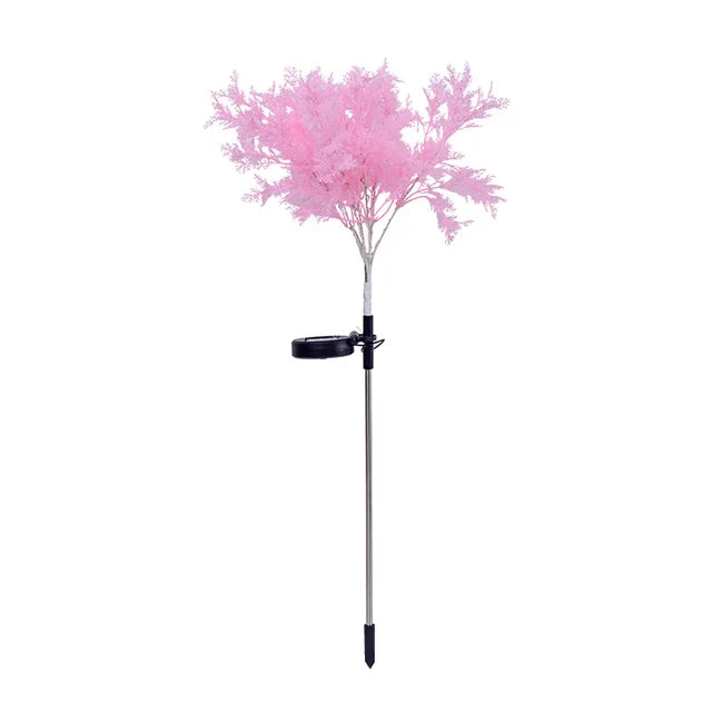 SolarGlow – Solar LED Tree Lighting for Garden – Colorful Decorative Outdoor Lighting, Waterproof & Energy Efficient