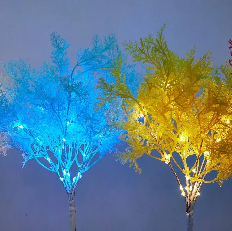 SolarGlow – Solar LED Tree Lighting for Garden – Colorful Decorative Outdoor Lighting, Waterproof & Energy Efficient
