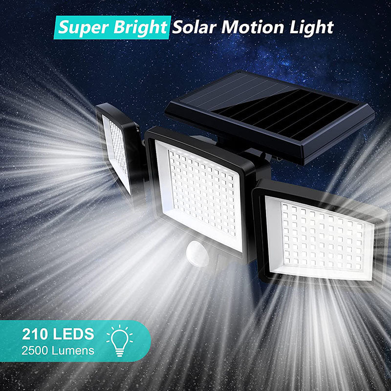 Lampade per protezione solare con sensore di movimento