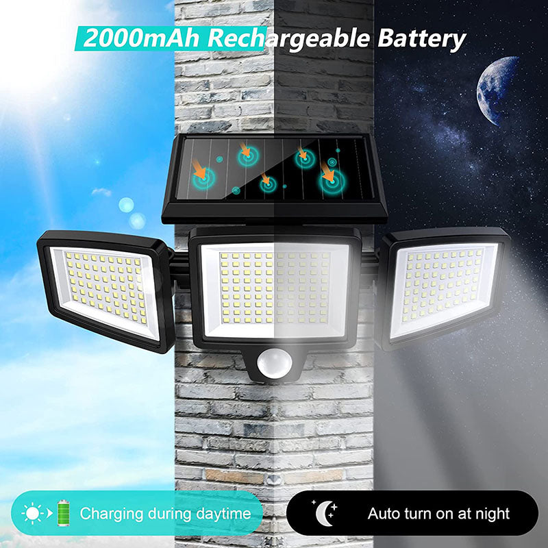 Lampade per protezione solare con sensore di movimento