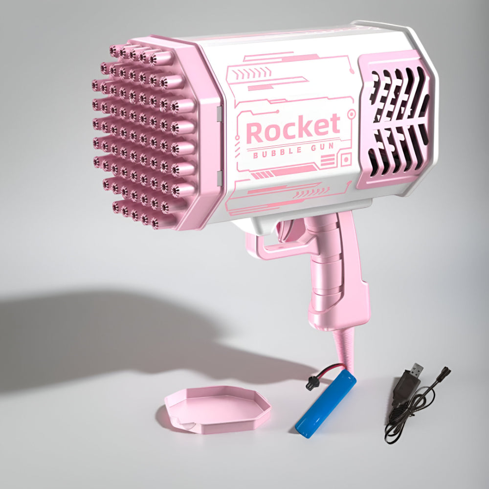 Máquina de Fazer Bolhas de Sabão Elétrica ABS LED Atividade ao Ar Livre