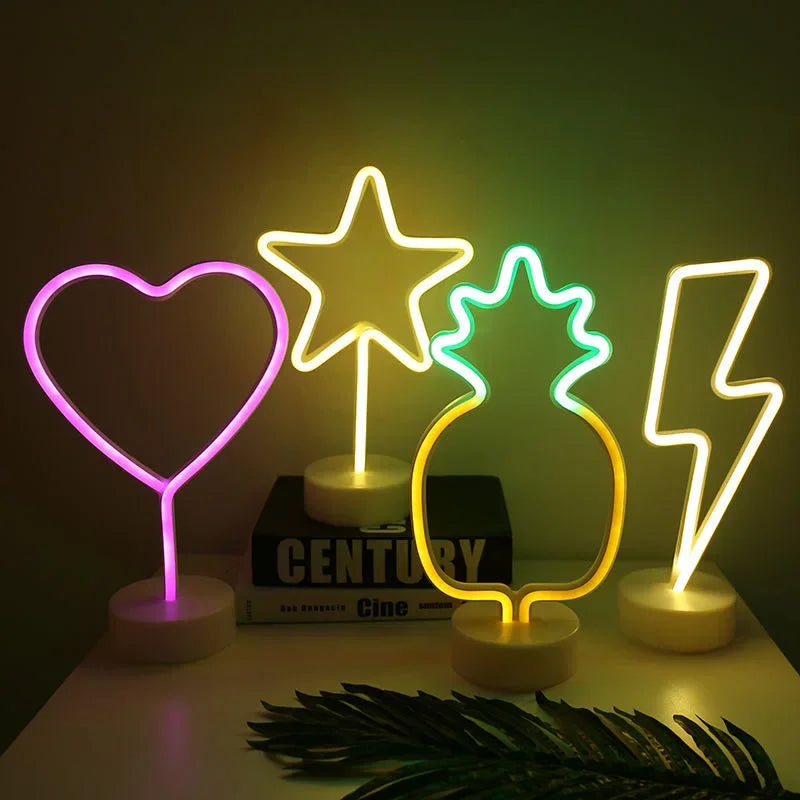 NeonGlow - Kleurrijke Neonlamp – Creatieve LED Decoratie