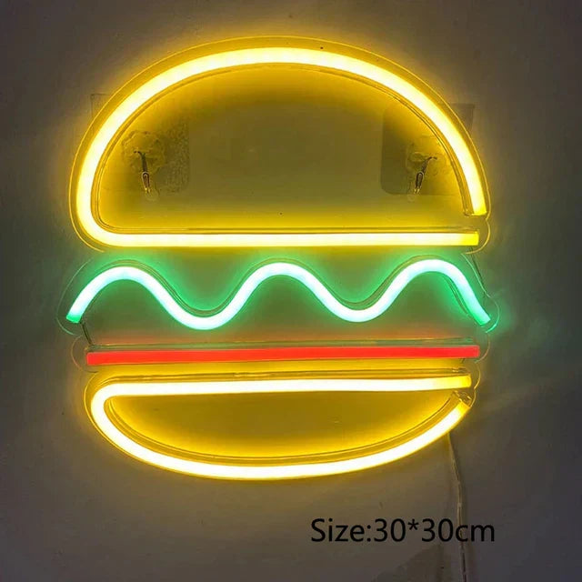 NeonTaco – LED Neonbord met Tacos Design | Sfeervolle Verlichting