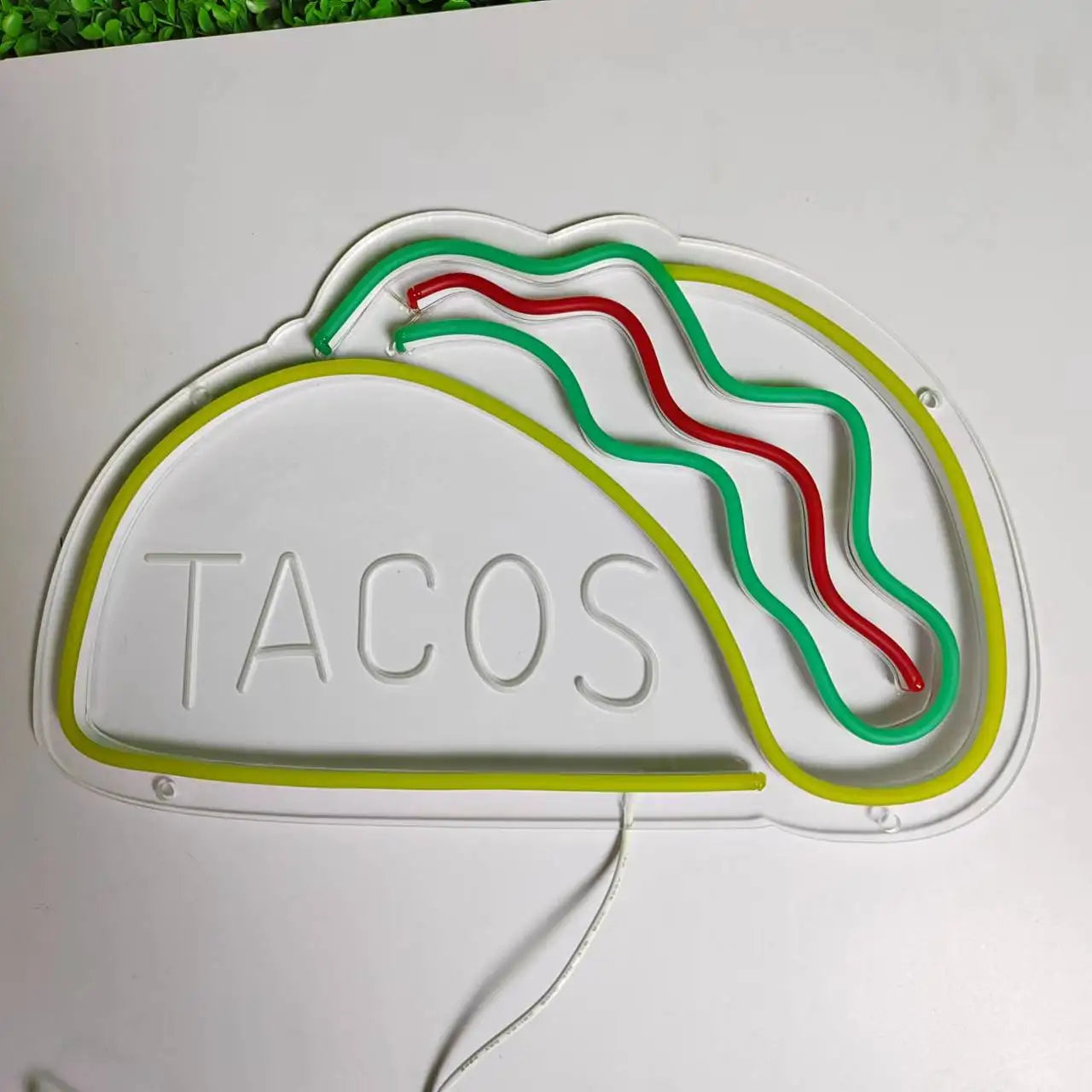 NeonTaco – LED Neonbord met Tacos Design | Sfeervolle Verlichting