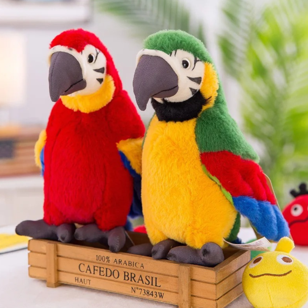 Interactive Talking Parrot Plush Toy Kids Repeat Voice - Image 10