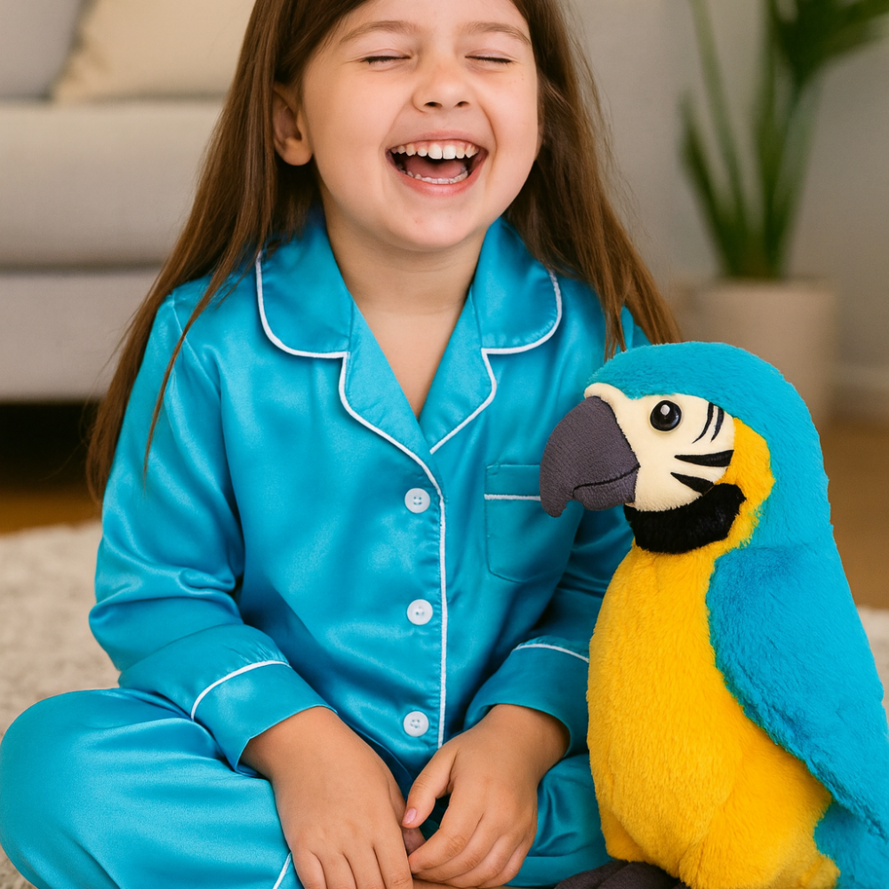 Interactive Talking Parrot Plush Toy Kids Repeat Voice - Image 7