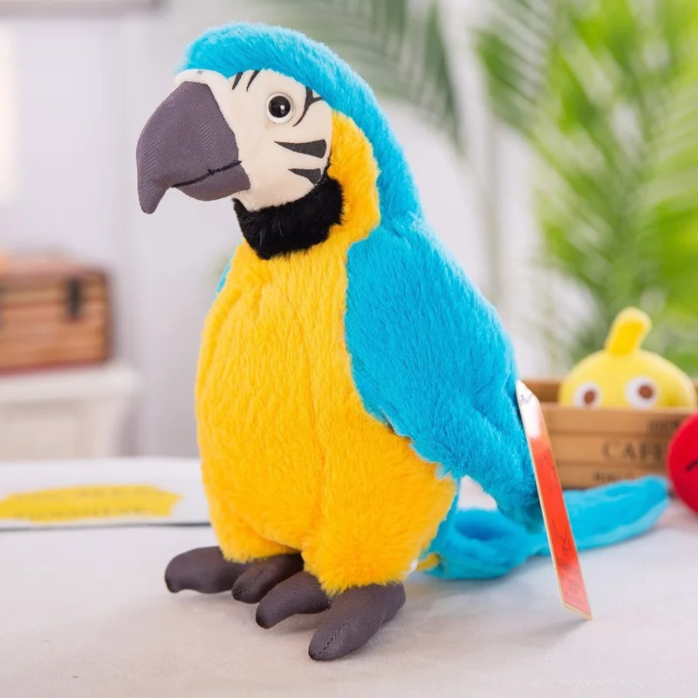 Interactive Talking Parrot Plush Toy Kids Repeat Voice - Image 8
