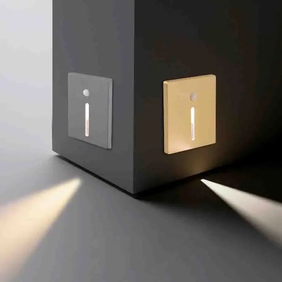 LumiStep – LED Step Lighting with Motion Sensor – Energy Efficient, Automatic & Weather Resistant
