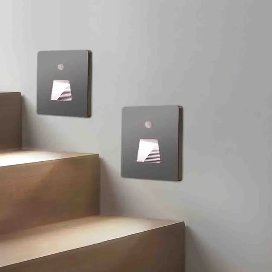 LumiStep – LED Step Lighting with Motion Sensor – Energy Efficient, Automatic & Weather Resistant