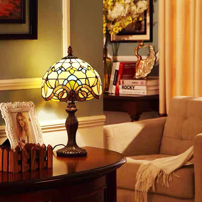 LuxLight - Tiffany Desk Lamp