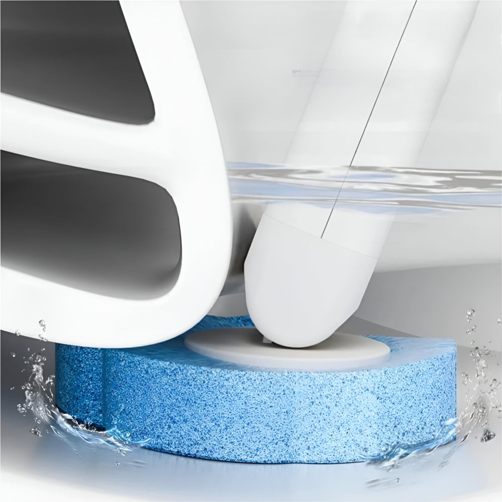 Escova de Sanita Sistema Descartável Recarga Higiénica Suporte de Parede