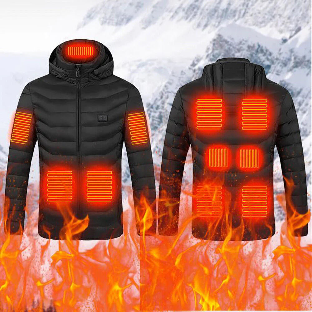 Unisex Heated Jacket for Winter Warmth and Comfort 1