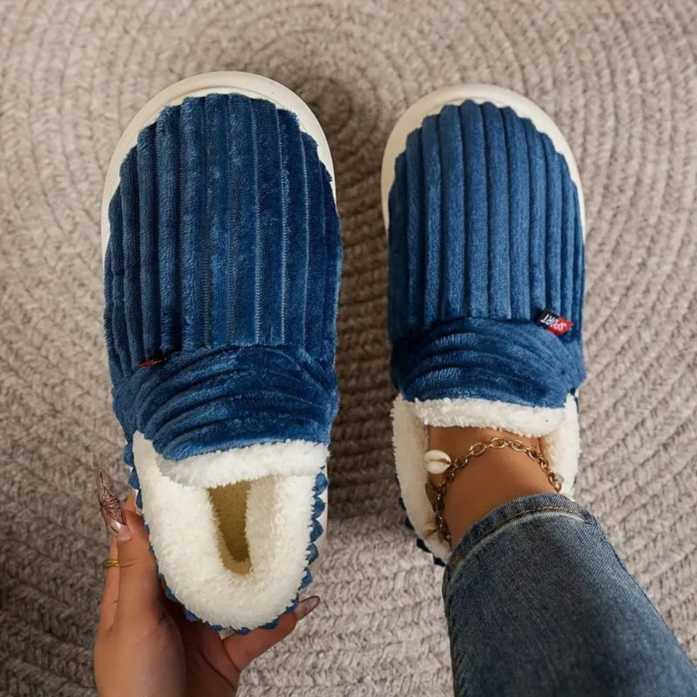 Unisex Winter Slippers Cozy Soft Warmth Non-Slip Sole Family Friendly 12