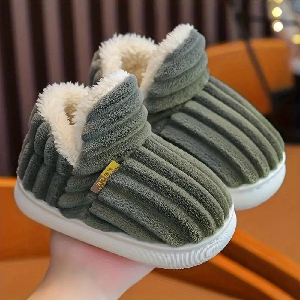 Unisex Winter Slippers Cozy Soft Warmth Non-Slip Sole Family Friendly 8