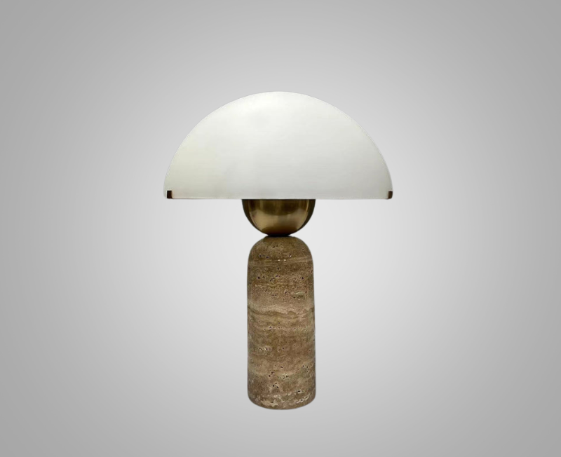 LuxeGlow - Marmeren Bureaulamp met Tijdloos Design