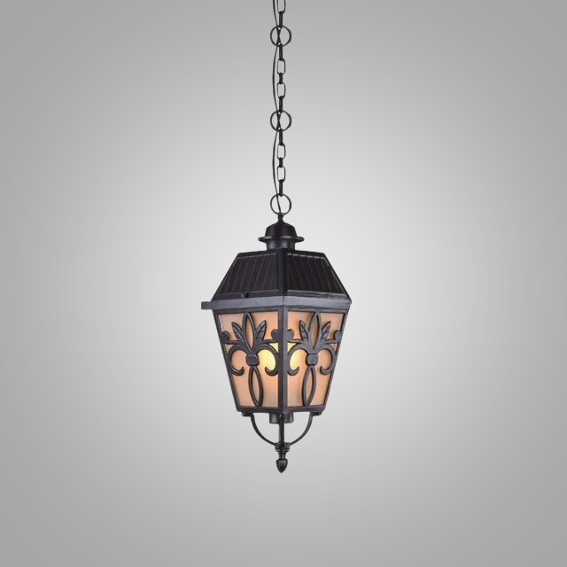 LumiLantern - Vintage Outdoor Lantern in Retro Design – Weatherproof Garden and Driveway Lighting, Energy Efficient & Decorative