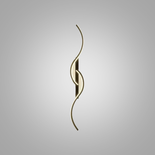 LumiEdge - Minimalistische LED-Wandlamp