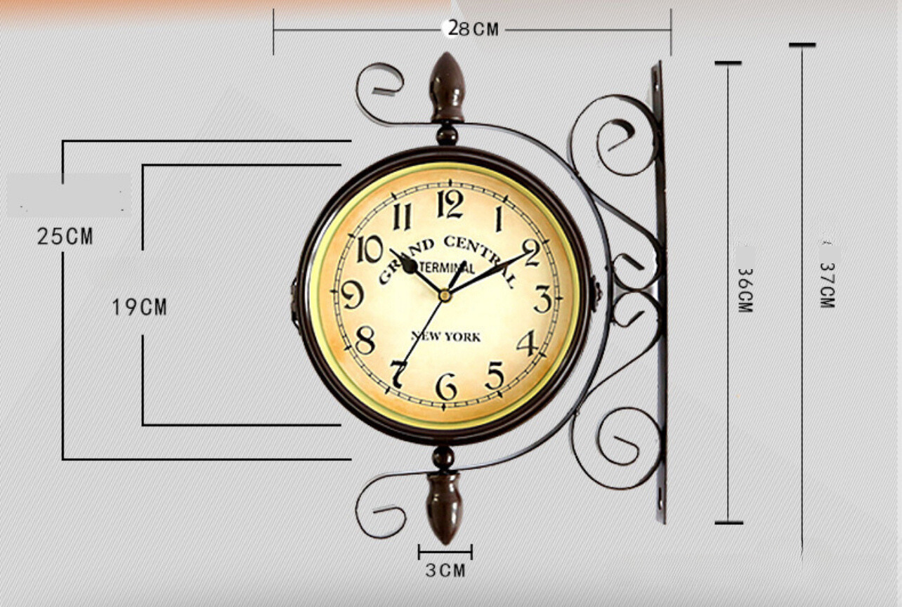 New Yorker Vintage Station Clock