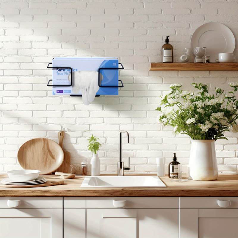 SteelShelf - Metalen Wandmontage Opbergrekken 2-Pack Zwevende Plank