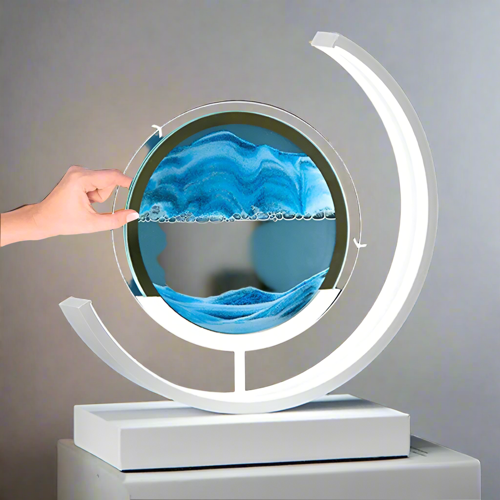 Sands of Time Lamp - Zandloper Tafellamp