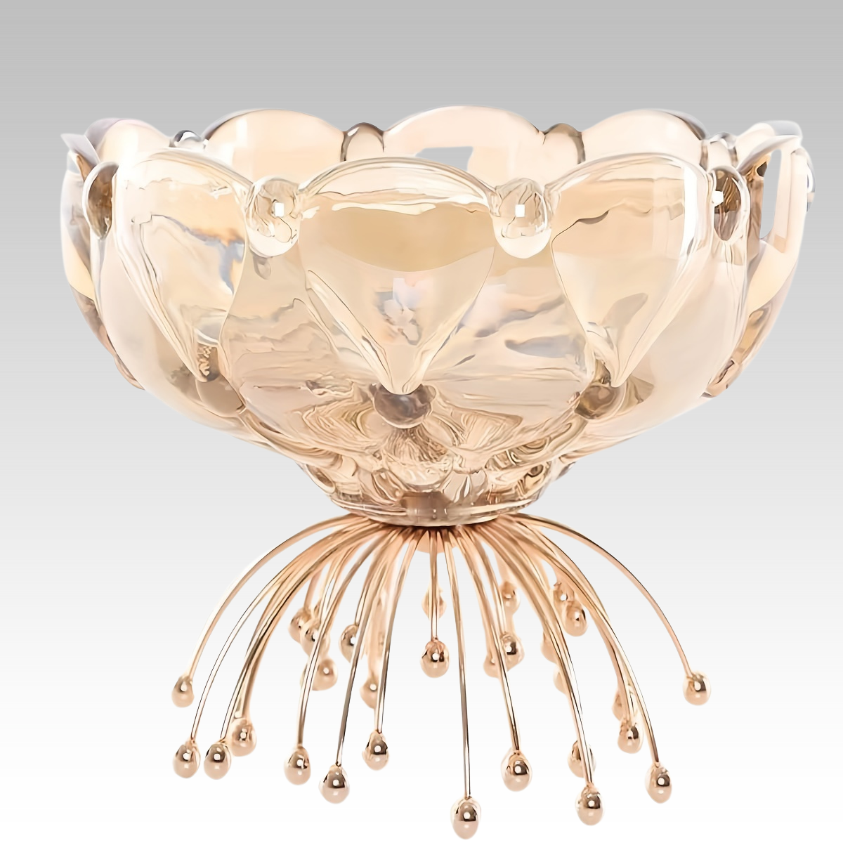 IronServe-Fruitkom - Gietijzeren Ronde Fruitmand voor Tafeldecoratie