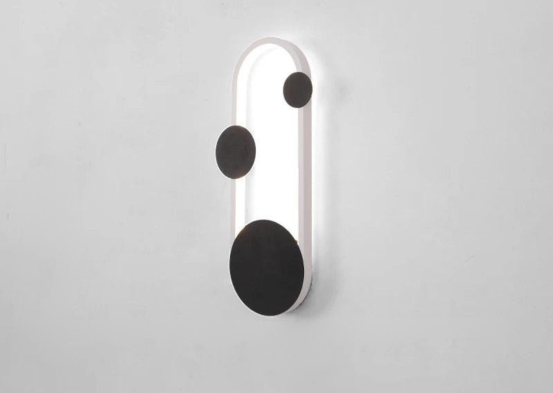 CreativeGlow - Lámpara de pared LED moderna con diseño creativo – Iluminación decorativa