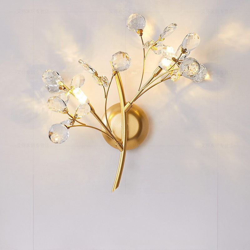 CrystalBloom - Wall Lighting Elegant Wall Lighting for Living Spaces