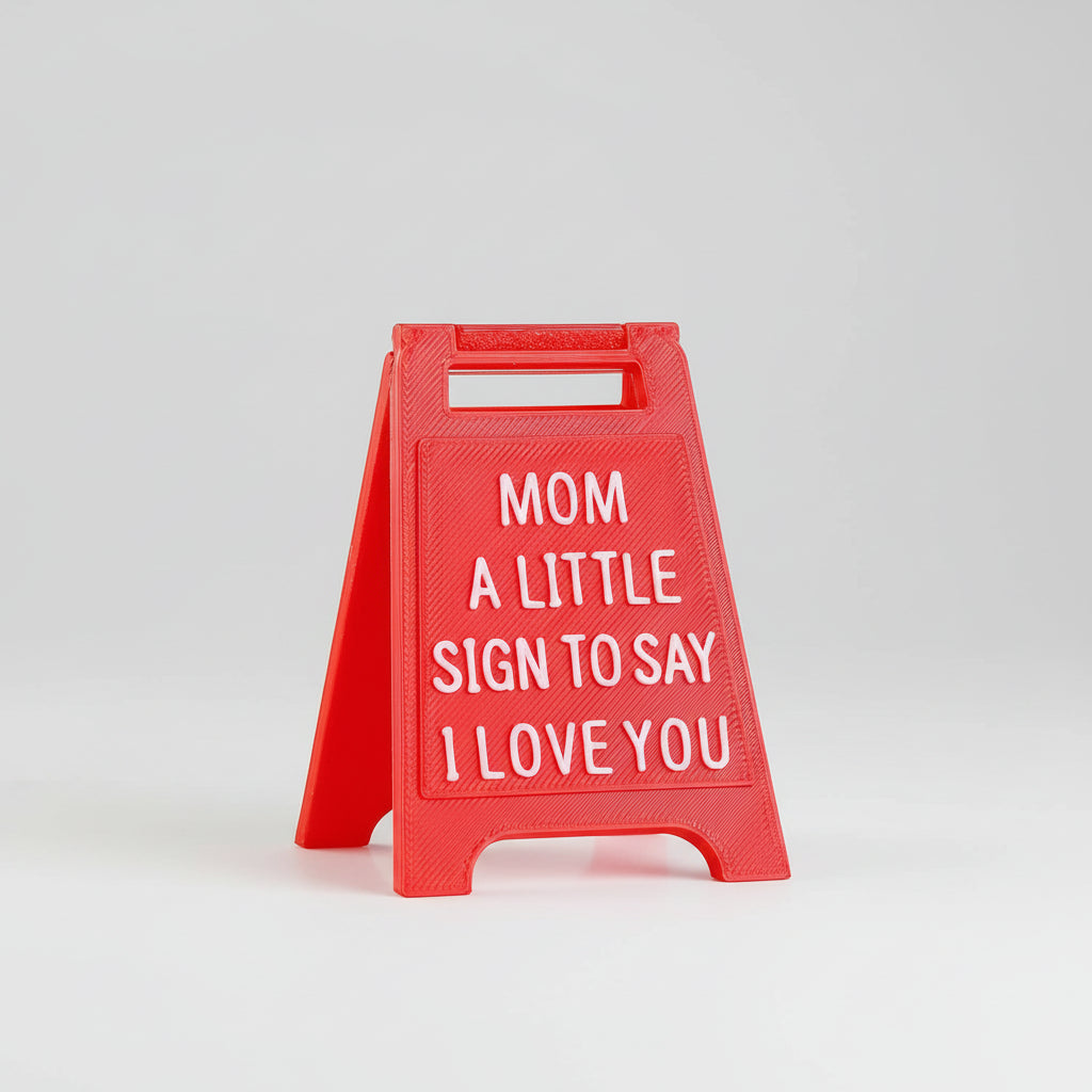 Romantic Mini Plate Love Message Valentine's Day