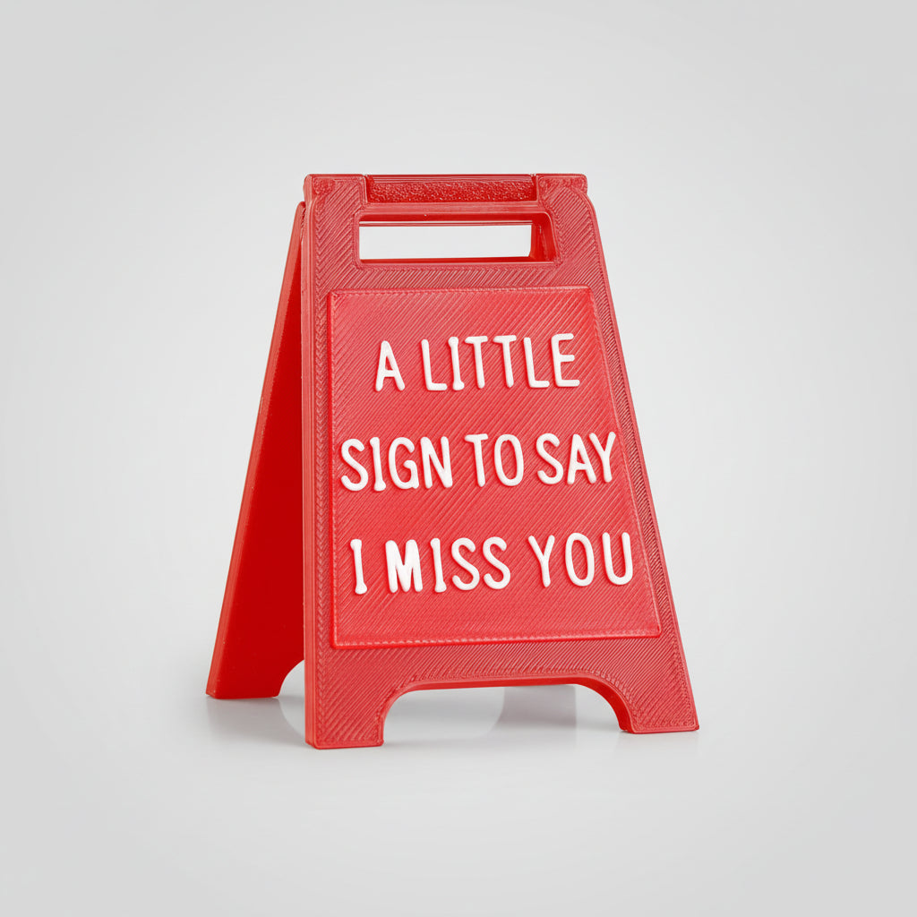 Romantic Mini Plate Love Message Valentine's Day