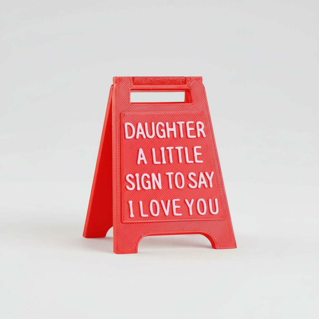 Romantic Mini Plate Love Message Valentine's Day