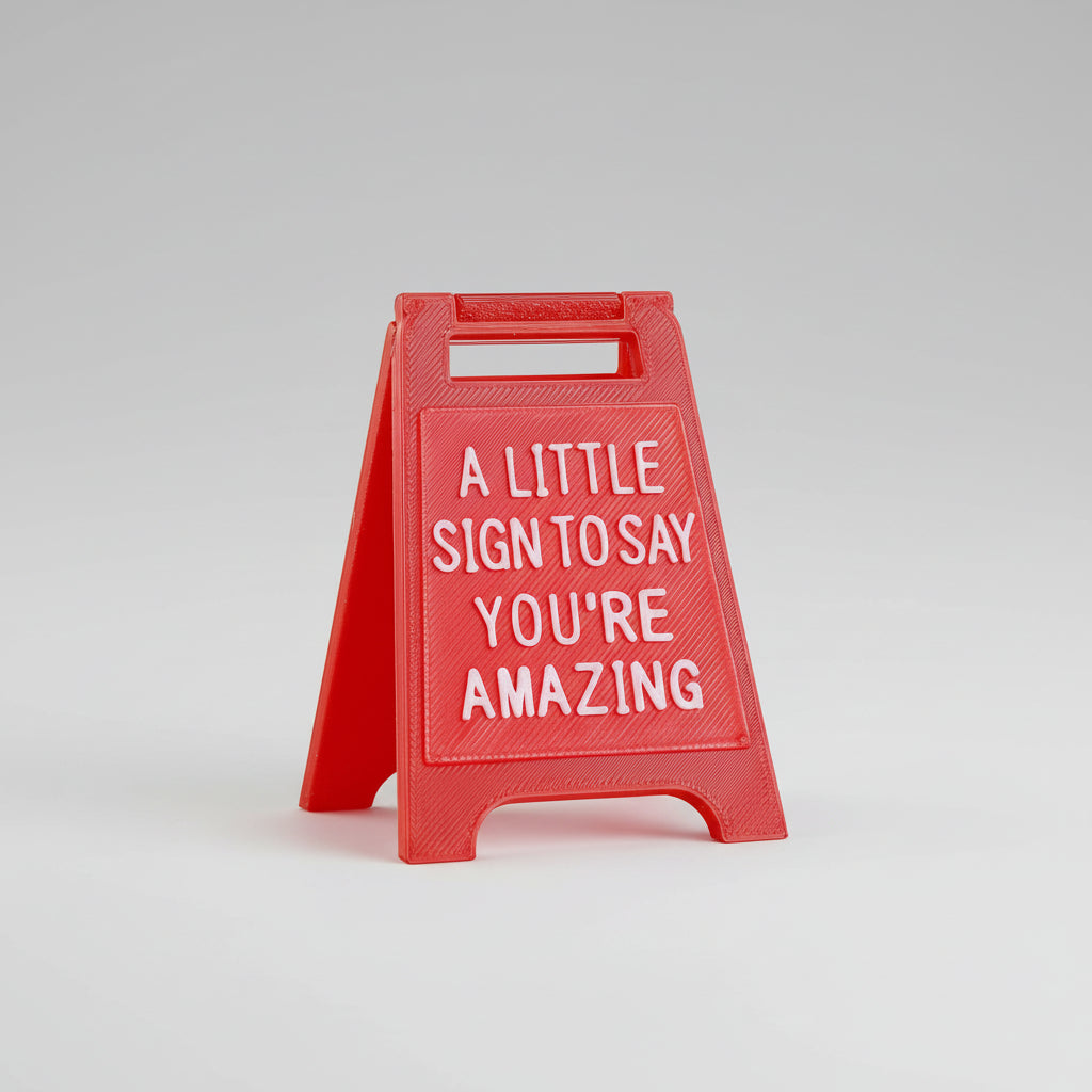 Romantic Mini Plate Love Message Valentine's Day