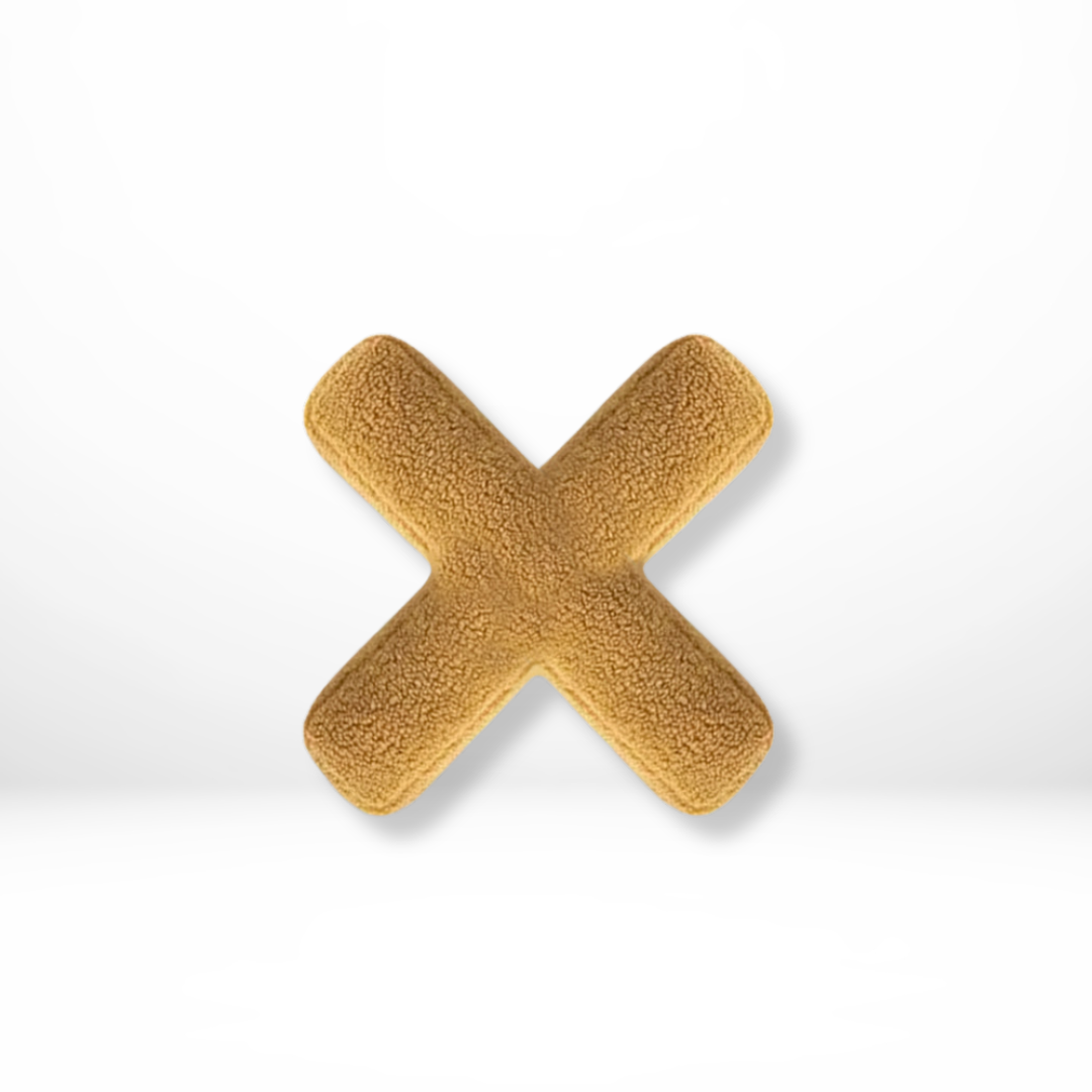 Velvet Alphabet Throw Pillow Personalized Decorative Cushion A-Z 11