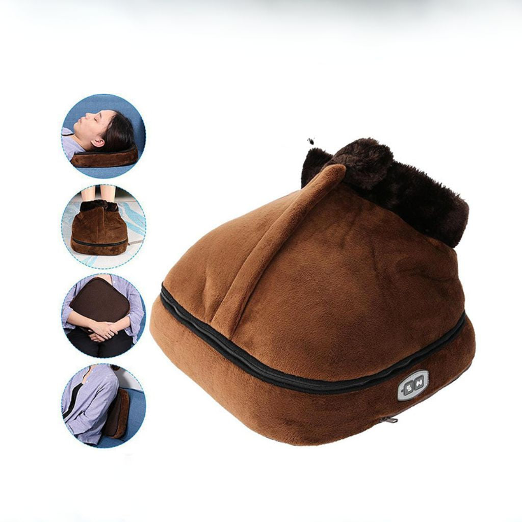 Voetenwarmer Elektrisch Trilmassage Stof Voering Thuisgebruik