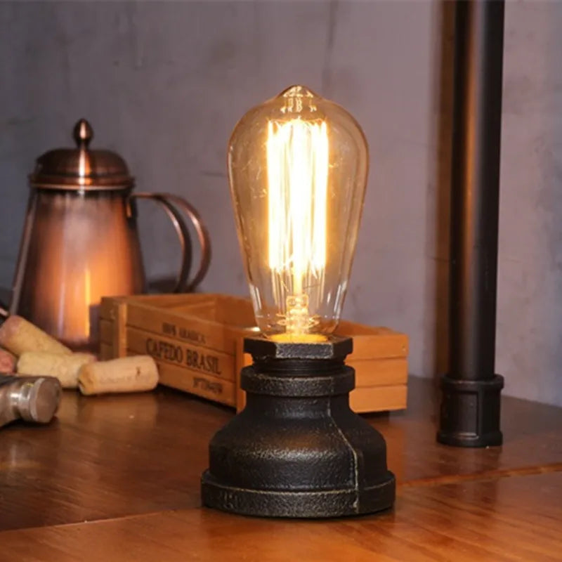 PipeLuxe - Industrial Water Pipe Lamp