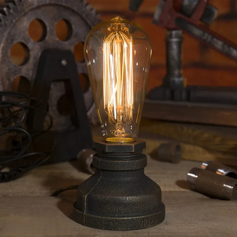 PipeLuxe - Industrial Water Pipe Lamp
