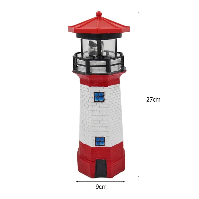 OceanGlow - Vuurtoren Zonne-LED Licht