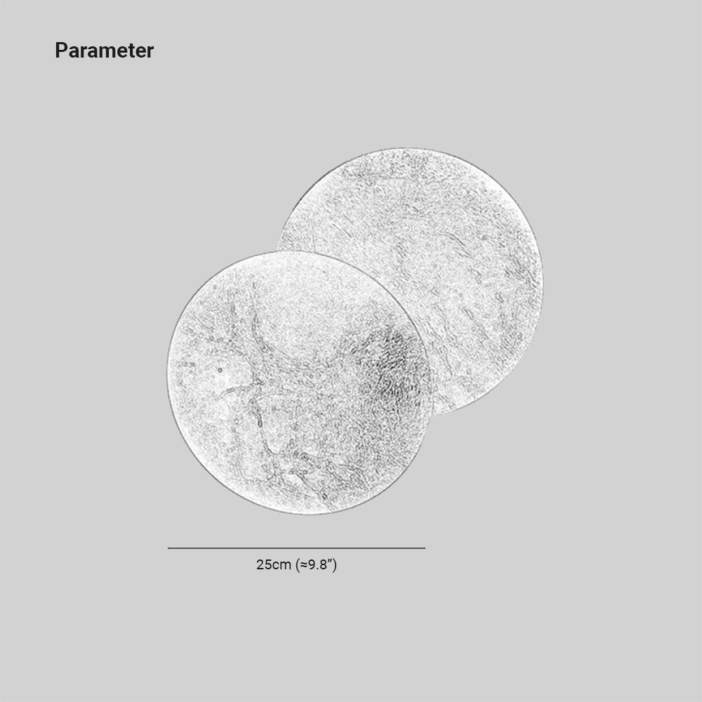 Elif LED Wall Lamp - Gold/Red Bronze Metal