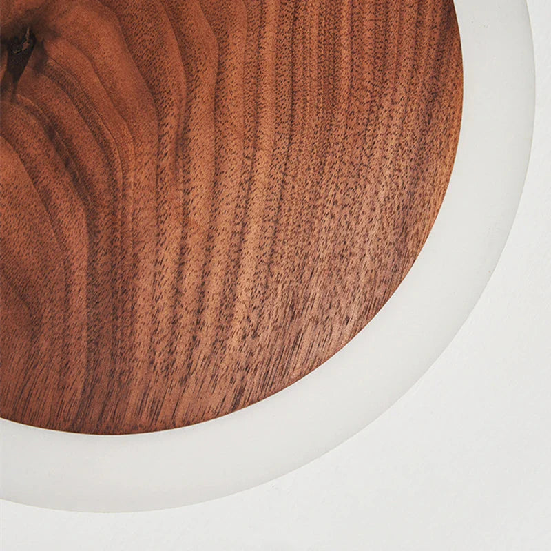 PureWalnut - Lampada da parete Aura in noce | Eleganza naturale
