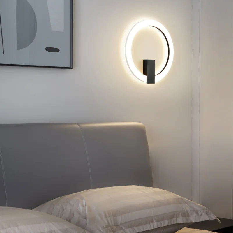 NordicGlow - Lámpara de pared LED minimalista con brazo ajustable