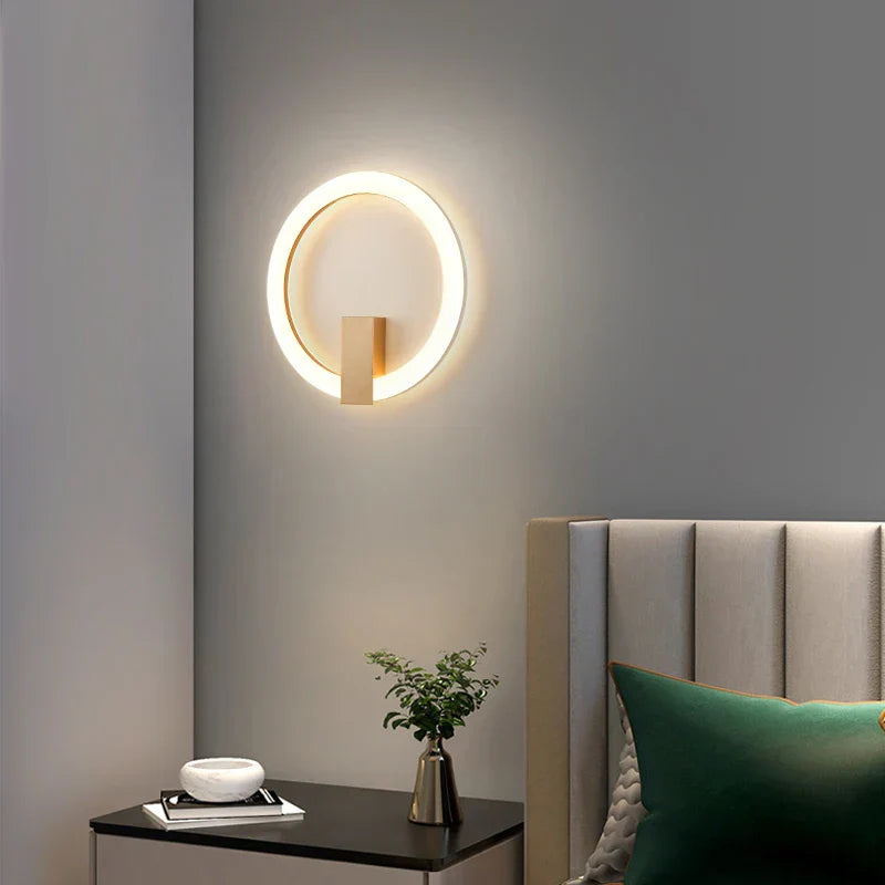 NordicGlow - Lámpara de pared LED minimalista con brazo ajustable